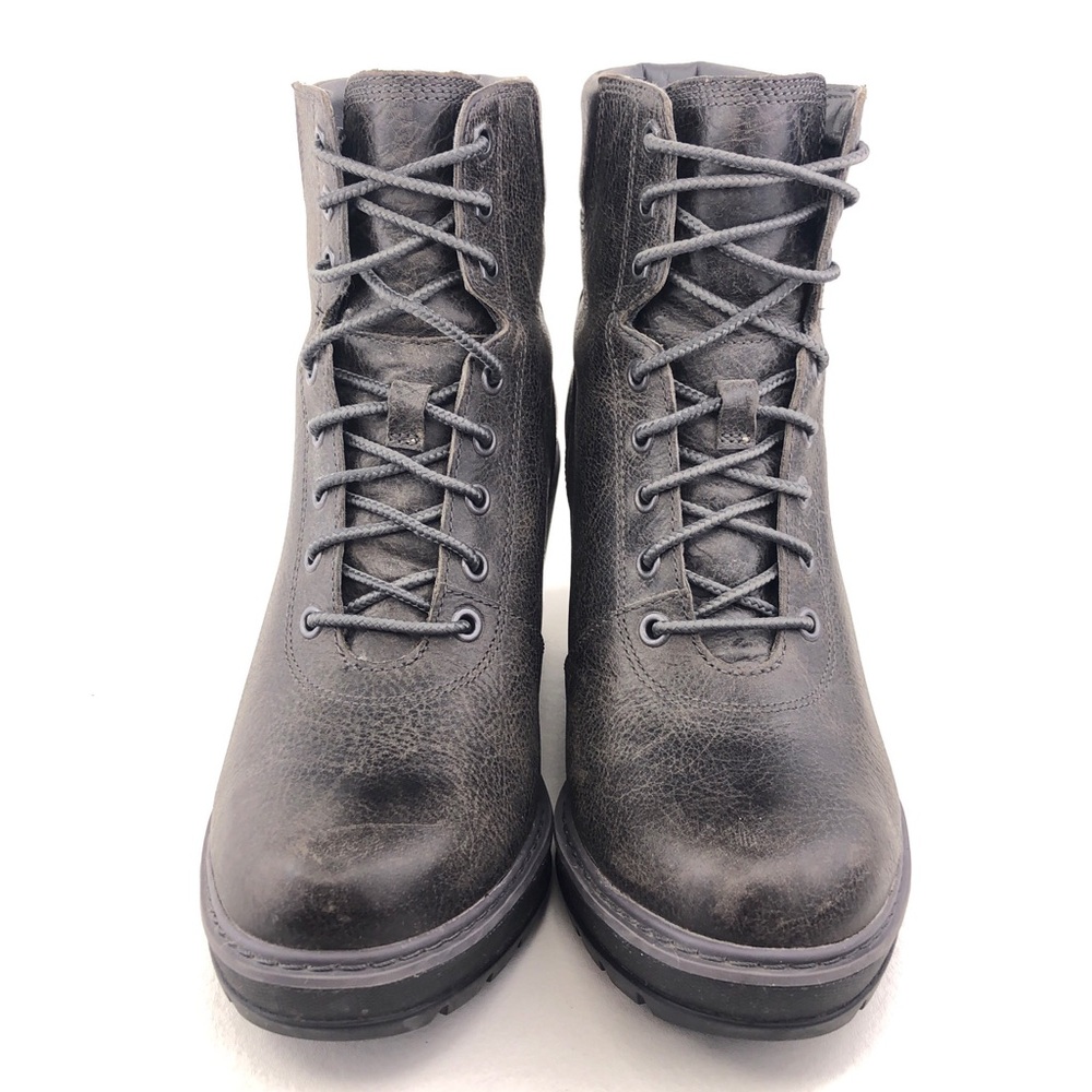 Timberland Kellis Leather Wedge Ankle Boots 9 - Picture 4 of 12